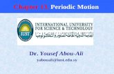 Chapter 13. Periodic Motion