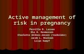 Active management of risk in pregnancy