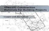 VPAU592 Construction Materials For Building Projects