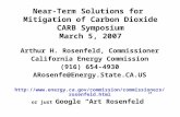 Near-Term Solutions for  Mitigation of Carbon Dioxide CARB Symposium March 5, 2007