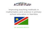 Improving teaching methods in mathematics and science in primary school education in Namibia