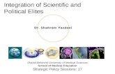 Integration of Scientific and Political Elites