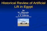 Historical Review of Artificial Lift in Egypt