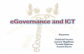 eGovernance  and ICT