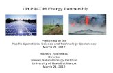 UH PACOM Energy Partnership