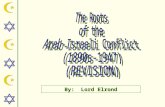 The Roots of the Arab-Israeli Conflict  (1890s-1947) (REVISION)