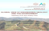 GLOBAL VIEW  OF  ENGINEERING GEOLOGY  AND THE ENVIRONMENT September 24-25, 2013, Beijing, China