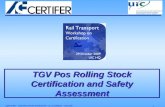 TGV Pos Rolling Stock Certification and Safety Assessment