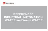 REFERENCES  INDUSTRIAL AUTOMATION  WATER and Waste WATER