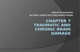 Chapter 7 traumatic and chronic brain damage