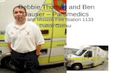 Debbie Thomas and Ben Gauser – Paramedics