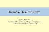 Ozone vertical structure