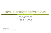 Java Message Service API