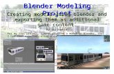 Blender Modeling Project