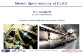 Meson Spectroscopy at CLAS