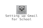 Setting up Gmail for School