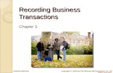 Recording  Business  Transactions