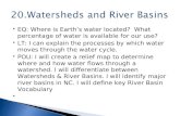 20.Watersheds and River Basins