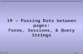 19 – Passing Data between pages: Forms, Sessions, & Query Strings