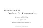 Introduction to  Symbian C++ Programming