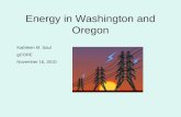 Energy in Washington and Oregon