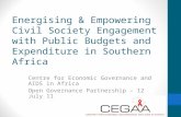 Centre for Economic Governance and AIDS in  Africa Open Governance Partnership – 12 July 11