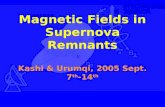 Magnetic Fields in Supernova Remnants Kashi & Urumqi, 2005 Sept. 7 th -14 th