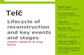 Lifecycle of reconstruction and key events and stages  (short, medium & long term)