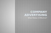 Company Advertising