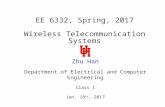 EE 6332, Spring, 2014 Wireless Telecommunication Systems