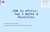 CDM in Africa:  Top 3 Myths & Realities