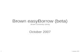 Brown easyBorrow (beta)  Brown University Library