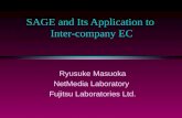 SAGE and Its Application to  Inter-company EC