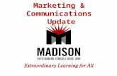 Marketing & Communications  Update