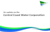 An update on the  Central Coast Water Corporation