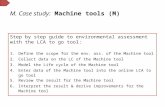 M. Case study: Machine tools (M)