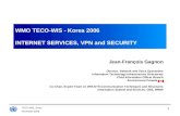 WMO TECO-WIS - Korea 2006 INTERNET SERVICES, VPN and SECURITY