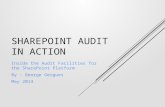 SharePoint audit in action