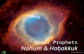 Minor Prophets Nahum & Habakkuk