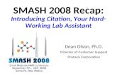 SMASH 2008 Recap: Introducing Citation, Your Hard-Working Lab Assistant