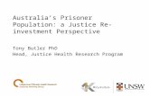 Australia’s Prisoner Population: a Justice Re-investment Perspective