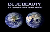 BLUE BEAUTY  Photos by Astronaut Sunita Williams