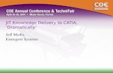JIT Knowledge Delivery to CATIA, ‘Dramatically’