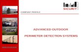 ADVANCED OUTDOOR  PERIMETER DETECTION SYSTEMS