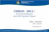 CENSUS 2011: XLSX Spreadsheet  and KZN Spatial Viewer