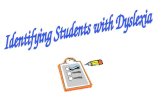 Identifying Students with Dyslexia