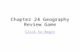 Chapter 24 Geography Review Game