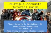 Multiple Accounts Tutorial Guide