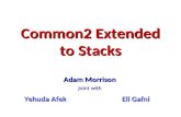 Common2 Extended to Stacks