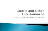 Sports and Other Entertainment